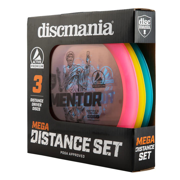 Discmania Active Mega Distance set