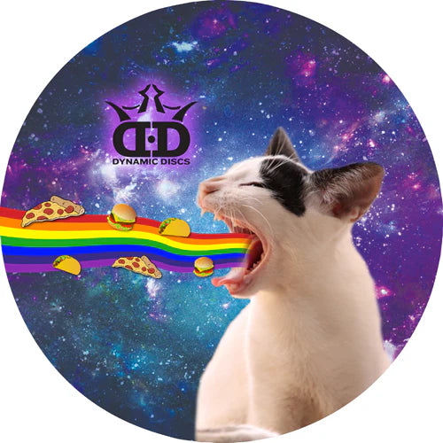 Dynamic Discs Space Kitty Rainbow Barf DyeMax